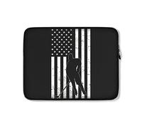 Housse Ordinateur Portable Joueur De Hockey Patriote Pochette De Protection Laptop Sleeve Antichoc Étanche Housse De Protection Ordinateur 15In, pour Hommes, Femmes