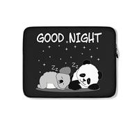Housse Ordinateur Portable Koala Panda en Train De Dormir Housse De Protection Ordinateur À La Saleté Antichoc Sacoche Ordinateur 15In, pour Femmes, Netbook