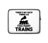 Housse Ordinateur Portable Les Trains, l'amour des Chemins De Fer Housse pour Ordinateur Portable Antichoc Étanche Ordinateur Portable Sacoche 15In, pour Netbook, Hommes