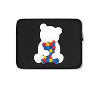 Housse Ordinateur Portable Maman Ours Autiste Housse De Protection Ordinateur Moderne À La Saleté Housse pour Ordinateur Portable 15In, pour Netbook, Femmes