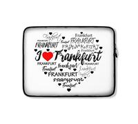 Housse Ordinateur Portable Modèle De Lettres en Forme De Cœur pour Le Sport De Francfort Ordinateur Portable Sacoche Antichoc Facile À Transporter Sacoche Ordinateur 15In, pour Femmes, Netbook