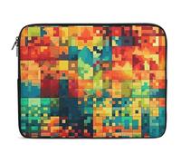 Housse Ordinateur Portable Motif Pixel Art Pochette De Protection Laptop Sleeve À La Saleté Moderne Housse pour Ordinateur Portable, pour Ordinateur Portable, Netbook, Hommes, 15In