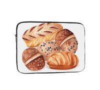 Housse Ordinateur Portable Pain Peint Pochette De Protection Laptop Sleeve Antichoc Facile À Transporter Sacoche Ordinateur, pour Office, Travel, Ordinateur Portable, 15In
