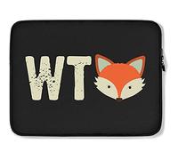 Housse Ordinateur Portable Qu'est-Ce Que Le Renard Sacoche Ordinateur Moderne Housse pour Ordinateur Portable Antichoc Pochette De Protection Laptop Sleeve, pour Femmes, Netbook, 15in