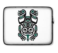 Housse Ordinateur Portable Rainette Arboricole Bleue Et Noire Ordinateur Portable Sacoche Moderne Étanche Sacoche Ordinateur 15In, pour Femmes, Netbook