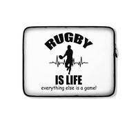 Housse Ordinateur Portable Sports De Rugby Sympas Ordinateur Portable Sacoche Antichoc À La Saleté Sacoche Ordinateur 15In, pour Hommes, Ordinateur Portable