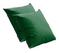 Housse Oreiller 40x60 80x80 Lot De 2 Taie d'oreiller 50x70 65x65 Housse De Coussin Exterieur Impermeable pour Salon de Jardin,Couverture Oreiller Canapé Decoration(Vert foncé,60x60 cm Pack of 2)