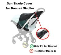 Housse pare-soleil pour Doon protection UV complète pour une utilisation estivale en extérieur, compatible avec les poussettes Doon Buggie Sunshade cover