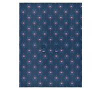 Housse pare-soleil pour poussette - Filet respirant pour couffin - Accessoires de voyage - Flor De Mayo - Bleu nuit