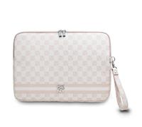 Housse PC - DKNY - Élégante - Motifs à Carreaux et Rayures - Rose - 13/14 pouces