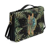 Housse Personnalisable for Bibles, Manuels Scolaires, Sac Pratique for Ranger Des Livres Housse De Protection Portable for Ordinateur Portable Idéale for Les Voyages, Les Études(Pattern L,25.9CM)