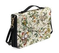 Housse Personnalisable for Bibliques, Manuels Scolaires, Sac Pratique for Ranger Des Livres Housse De Protection Portable for Ordinateur Portable Idéale for Un Usage Quotidien(Pattern D,23.4CM)