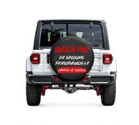 Housse Personnalisée de Roue de Secours avec Photo, Trou Caméra Optionnel | Protection de Roue Imperméable en Cuir pour SUV, Camping-car, 4x4 & Remorque, Couvre-Pneu Durable (14-19 Pouces)