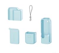 Housse Personnalisée pour Osmo Pocket 4 Accès Complet(Mint Green) | Silicone flexible, léger, résistant pour usure, longue durée, protection action camera