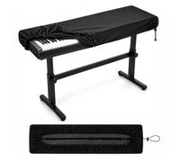 Housse Piano 88 Touches pour Alesis Coda 2015-2018 | Doux Élastique | Anti Poussière Lavable | Cordon Réglable | Universel Couverture Protection pour Clavier Électronique