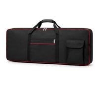 Housse Piano pour Korg Kross 2-61 2017-2026+ | Tissu Oxford 210D | Rembourrage Mousse | Transport Renforcée | Bandoulière Réglable | Poche Rangement Grande Capacité