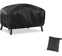 Housse Plancha, 70x47x30cm Bache de Protection Barbecue pour Weber/Enders Portable Gril, Universelle Housse Barbecue Exterieur 420D Oxford Imperméable Coupe-Vent Couverture de Gril