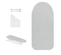 Housse Planche A Repasser M Housse Table À Repasser Convient Aux Planches À Repasser De 52x11cm Couverture Planche À Repasser Avec 2 Attaches(Light gray)