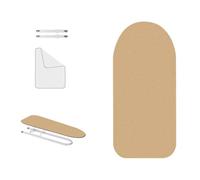 Housse Planche A Repasser M Housse Table À Repasser Convient Aux Planches À Repasser De 52x11cm Couverture Planche À Repasser Avec 2 Attaches(White blue)