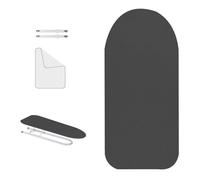 Housse Planche A Repasser M Housse Table À Repasser Convient Aux Planches À Repasser De 52x11cm Couverture Planche À Repasser Avec 2 Attaches(Noir)