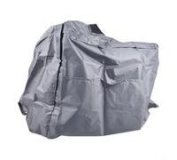 Housse pliable pour soudeur MIG pour rangement étanche à la poussière - Taffetas de polyester robuste avec poche avant, 47 x 28 x 37 cm (gris)