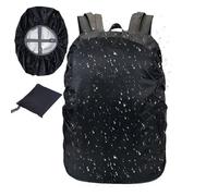 Housse Pluie Sac à Dos 45L - Bouclier Rucksack Ultraléger Imperméable | Sangle Boucle Antidérapante, Pochette Rangement Portable Compacte | Protecteur Polyester Anti-Tempête pour Randonnée Montagne