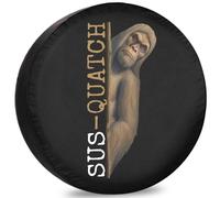 Housse Pneu Sasquatch Suspect Housses De Roue Universelle Neige Couvre-Roues Secours pour Auto SUV Véhicule,76-79cm