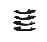 Housse Poignée Portière Compatible Avec Benz Pour W177 2019-2024 Pour W247 2020 2021 2022 2023 2024 Ensemble De Garniture Extérieure De Couvercle De Poignée De Porte De Voiture(Black)