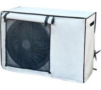 Housse Pompe a Chaleur Piscine, Bache Pompe a Chaleur Piscine Tissu Oxford 600D pour Unité Extérieure avec Maille