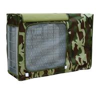 Housse Pompe a Chaleur Piscine, Cache Climatiseur, Conception a Couverture Intégrale, Convient a Toutes les Saisons, Imperméable, Coupe Vent(Green,86x33x56CM/34x22x13IN)