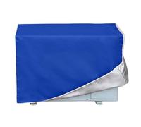 Housse Pompe a Chaleur Piscine, Cache Climatiseur Exterieur Étanche et Résistante à la Poussière, Les Pompes à Chaleur et Les Radiateurs Split Sans Conduit(Blue,92x35x69cm)