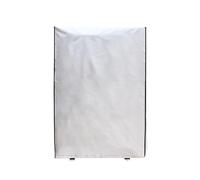 Housse Pompe a Chaleur Piscine D'hiver Central, Cache Climatiseur Exterieur Oxford, Imperméable et Résistante, Protection Intégrale Sur Cinq Côtés(92x35x125cm/36.2x13.8x49.2in)