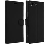 Etui Housse Clapet Portefeuille Sony Xperia XZ Premium - Noir