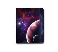 Housse Portefeuille Pour Samsung Galaxy Tab A (2018) - T590 Espace Univers Galaxie
