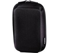 Hama Etui de protection photo/vidéo semi-rigide "Hardcase Colour Style" (80M, EVA, sacoche avec coque, anti-choc, pour le voyage, appareil petit format, ultra-compact, compact, MP3, MP4, iPod) Noir