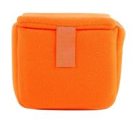 Housse pour Appareil Photo, Housse de Protection imperméable et résistante aux Chocs, Sac Appareil Photo, Sac Photo Anti-Choc pour DSLR SLR Housse de Protection pour Appareil Photo Reflex (Orange)
