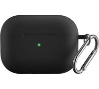 Housse pour Apple AirPods Pro 2 Silicone Case Cover Etui Bumper Housse de protection Noir