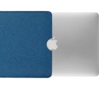 Housse pour Apple MacBook Pro 13" (M1,M2)/Air 13" (M1) Handmade feutre Sac Case bleu