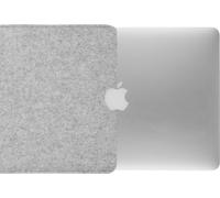 Housse pour Apple MacBook Pro 14" (M1/M2) Handmade feutre sac Case Cover Gris clair