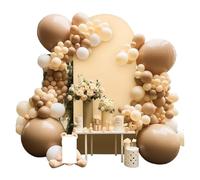 Housse pour Arche de Mariage Housse d'arche de Mariage en élasthanne, Housse Support ajustée for fête d'anniversaire, cérémonie, décoration(Champagne,180x80cm(6FT))