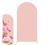 Housse pour arche de mariage, housse ovale pour support de voûte plantaire, toile de fond pour arc de mariage de 1,8 m, pour fête, anniversaire, mariage, cérémonie