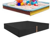 Housse pour Bac À Sable,Carré Anti-Vent Anti-Poussière Couverture De Protection,Protection Extérieure pour Bac À Sable De Jardin | pour Jardin Arrière Cour Et Aires