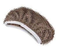 Homéa, Housse pour Balai Chenille Microfibre Polyester 23 x 11,5 cm Taupe