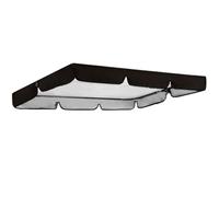 Housse pour balancelle, Housse de rechange for auvent pivotant 420D, imperméable, multicolore, plusieurs tailles, for 2/3 places(Black,65*45*6in/164*114*15cm)