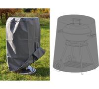 Housse pour barbecue boule 50cm de diamètre - 80cm de haut - polyester résistant aux intempéries et robuste