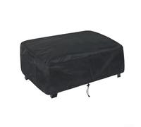 Housse pour barbecue Plancha fabriquée en tissu Oxford 420D pour une étanchéité complète, une protection contre la poussière et une meilleure résistance à la déchirure en extérieur (55 x 55 x 27 cm)