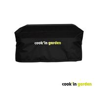 Cook'in Garden - Housse Imperméabilisante et Déperlante pour Plancha & Barbecue, 70 x 60 x 30cm, Protection UV Grade Maximum, Ultra-Résistante, Compatible avec de nombeux modèles