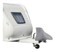 Housse pour barre d'attelage de remorque, gris