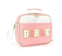 Housse Pour Bible,Grand Sac Fourre-tout avec Bretelle d'Épaule,Grand Sac Bible Housse - Pour Filles Adolescentes Femmes Travail École Bureau Église Saint-Valentin