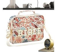 Housse pour Bible | Housse Protectrice À Bandoulière Réglable En Lettres Chenille,Porte-Bible À Fleurs Avec Poignée,pour Réunion de Prière Études Travail